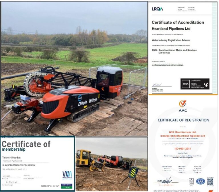 ISO 9001 - watermark/ watersafe accredited