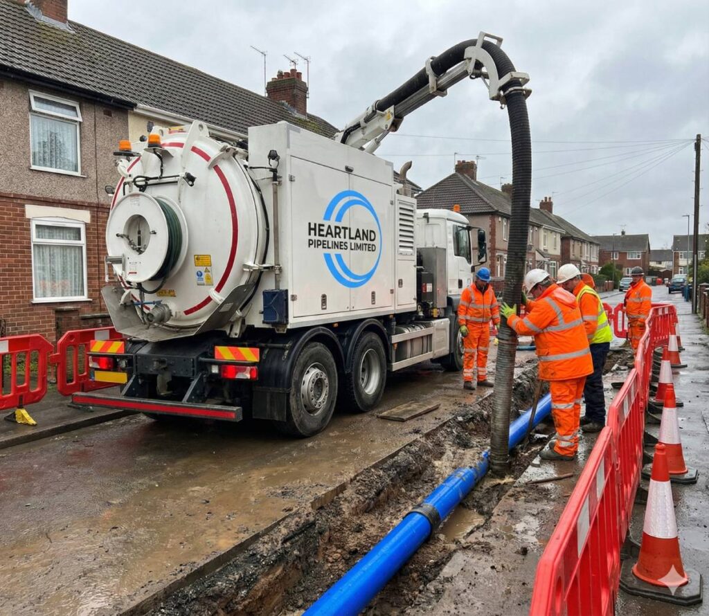 vacuum excavation services from heartland pipelines