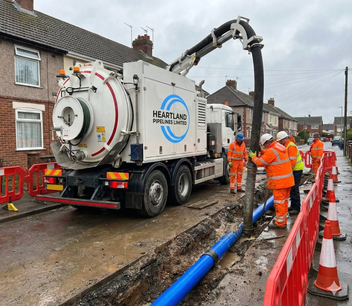 vacuum excavation services from heartland pipelines