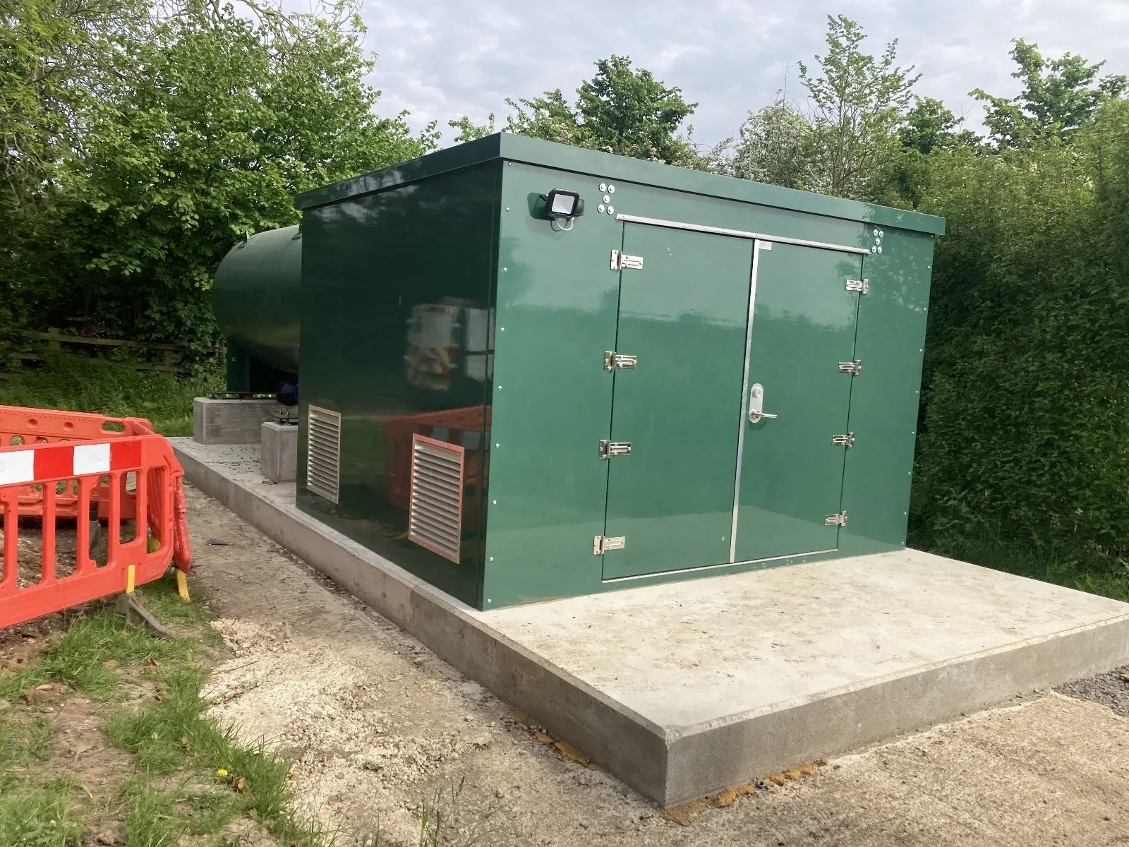 Civils concrete support base