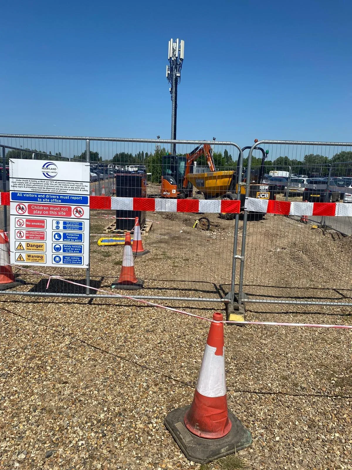 Civils private electrical charger installs