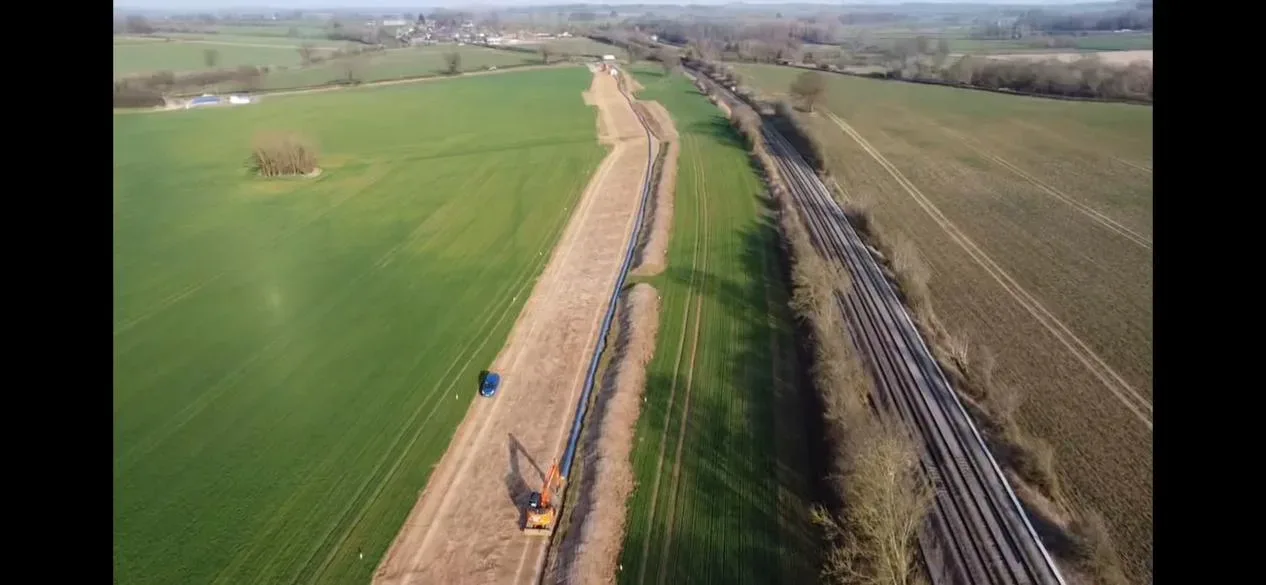 Civils private land large pipeline installation2
